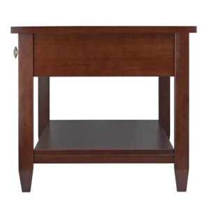 Winsome Richmond Occasional Table, Antique Walnut