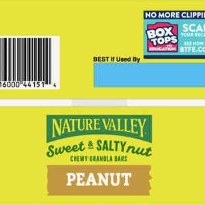 Nature Valley Sweet and Salty Granola Bars, Peanut, 30 Bars, 36 OZ