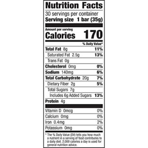 Nature Valley Sweet and Salty Granola Bars, Peanut, 30 Bars, 36 OZ