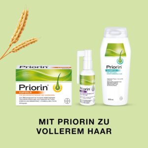 Bayer Priorin Shampoo Shampoo for Hair Loss Dry and Normal Hair 200ml/6.8oz