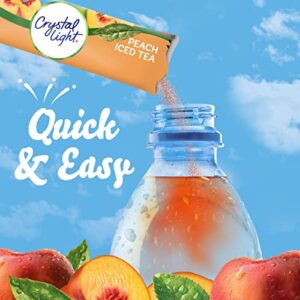 Crystal Light Sugar-Free Peach Iced Tea On-The-Go Powdered Drink Mix 120 Count