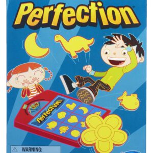 Hasbro Gaming Perfection Popping Shapes and Pieces Game for Kids Ages 4 and Up