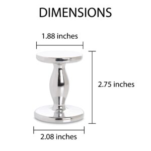 Fino Dual-Sided Espresso Tamper, 4-Ounce Weight, 48-Millimeter and 53-Millimeter