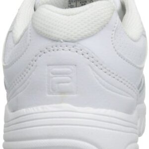 Fila womens Memory Workshift-w cross trainer shoes, White/White/White, 8.5 Wide US