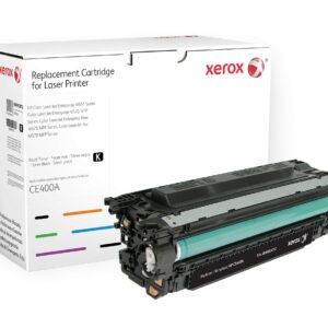 Xerox Remanufactured Black Toner-Cartridge, Alternative for HP CE400A 507A, 5500 Yield (006R03012), Standard