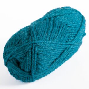 knit picks wool of the andes worsted weight 100% wool yarn blue (1 ball - calypso heather)