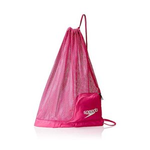 speedo unisex-adult ventilator mesh equipment bag , fuchsia purple