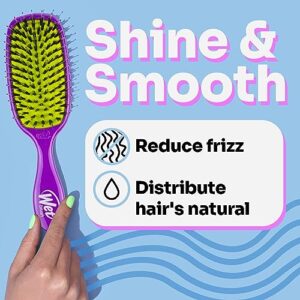 Wet Brush Shine Enhancer Brush, Purple, 1 Ea, 1count