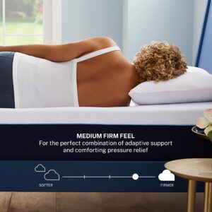 Sleep Innovations Marley 12 Inch Cooling Gel Memory Foam Mattress, Full Size, Bed in a Box, Medium Firm Support