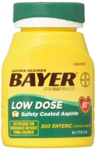 bayer low dose 81mg tab b size 300ct bayer low dose 81mg tab bttl 300ct