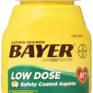 Bayer Low Dose 81mg Tab B Size 300ct Bayer Low Dose 81mg Tab Bttl 300ct