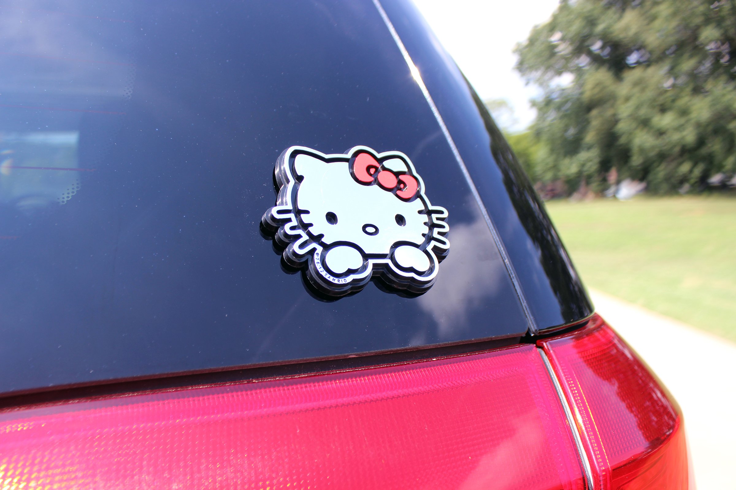 Chroma 9108 Hello Kitty Injection Molded Chroma Colored Emblemz Decal