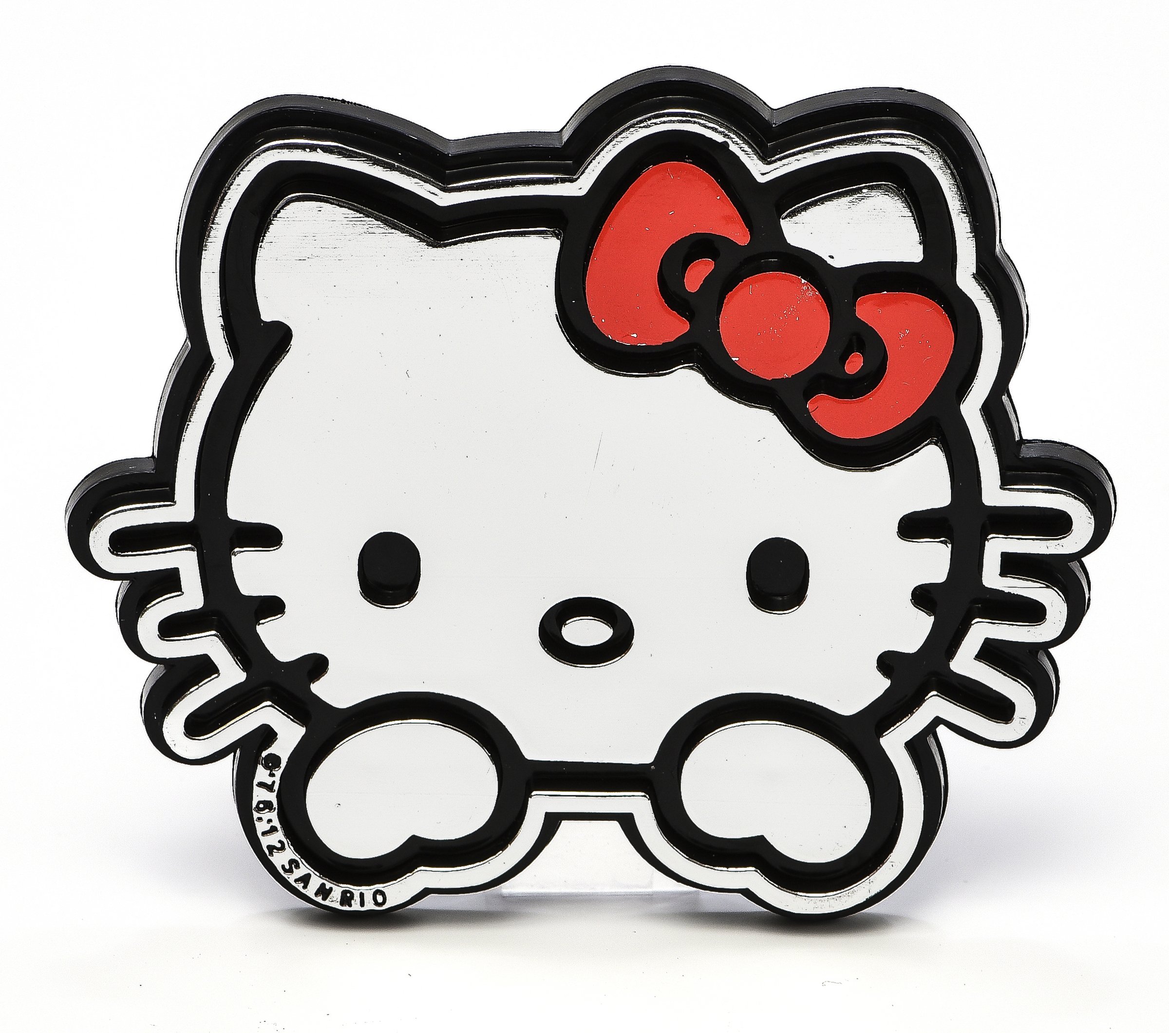 Chroma 9108 Hello Kitty Injection Molded Chroma Colored Emblemz Decal