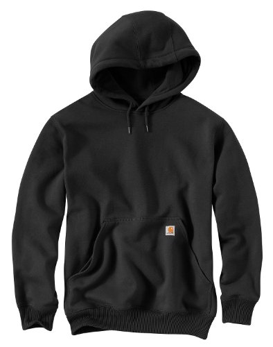 Carhartt Men's Rain Defender Loose Fit Heavyweight Sweatshirt, Black, X-Large