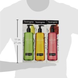 Neutrogena Rainbath Multi-pack of 3, 1 Original Formula, 1 Pomegranate and 1 Pear & Green Tea, 16 fl oz bottles