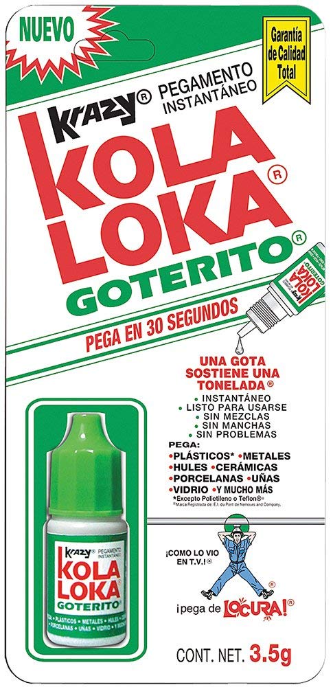 Kola Loka Pegamento Instant 5g Brocha Bltkrazy, Pack of 1