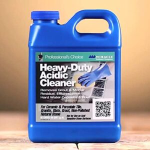 Miracle Sealants HDAC6QT Heavy Duty Acid Cleaner, 32 Fl Oz (Pack of 1), Clear