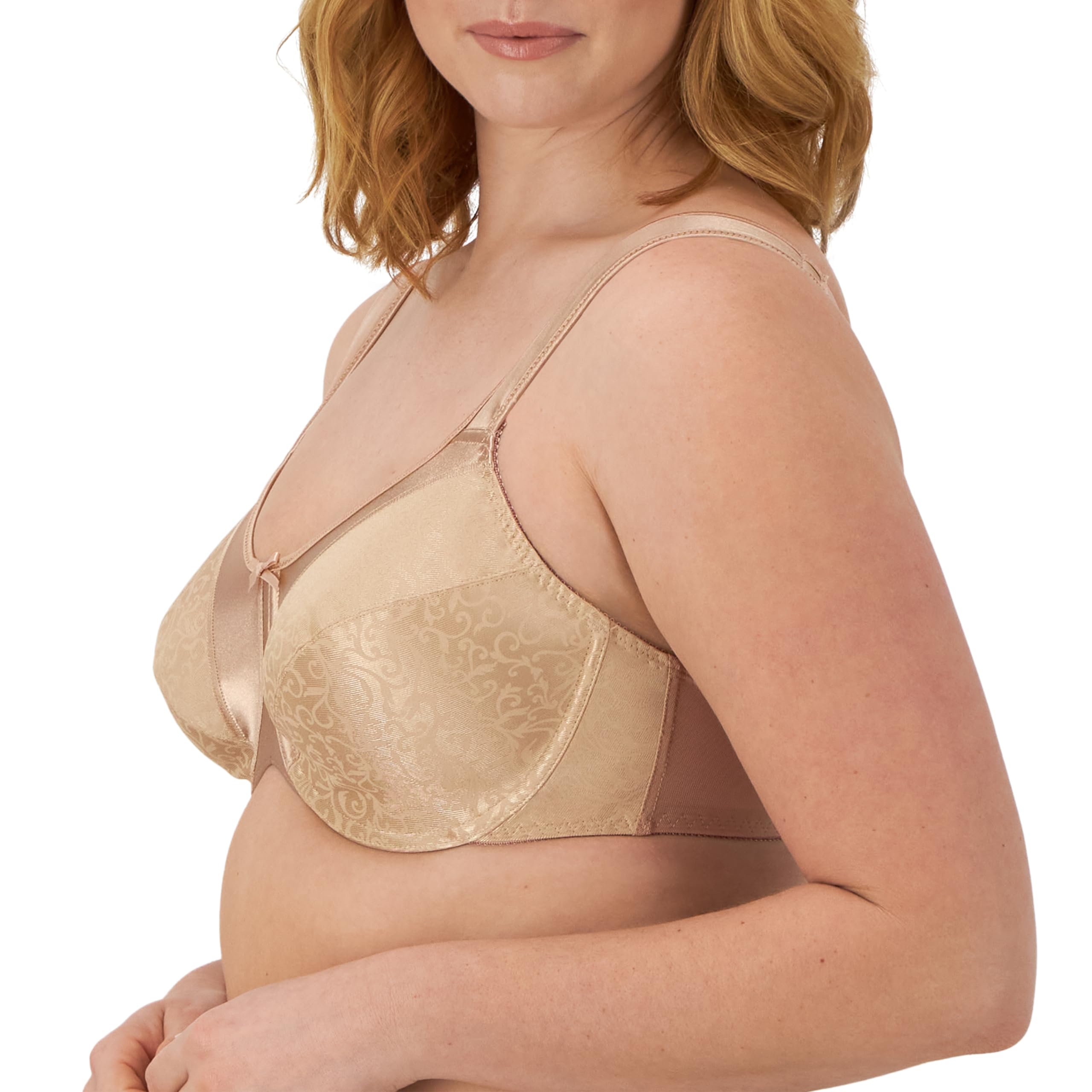 Bali Women's Bali Tracings Minimizer Underwire Bra, Nude,38DD