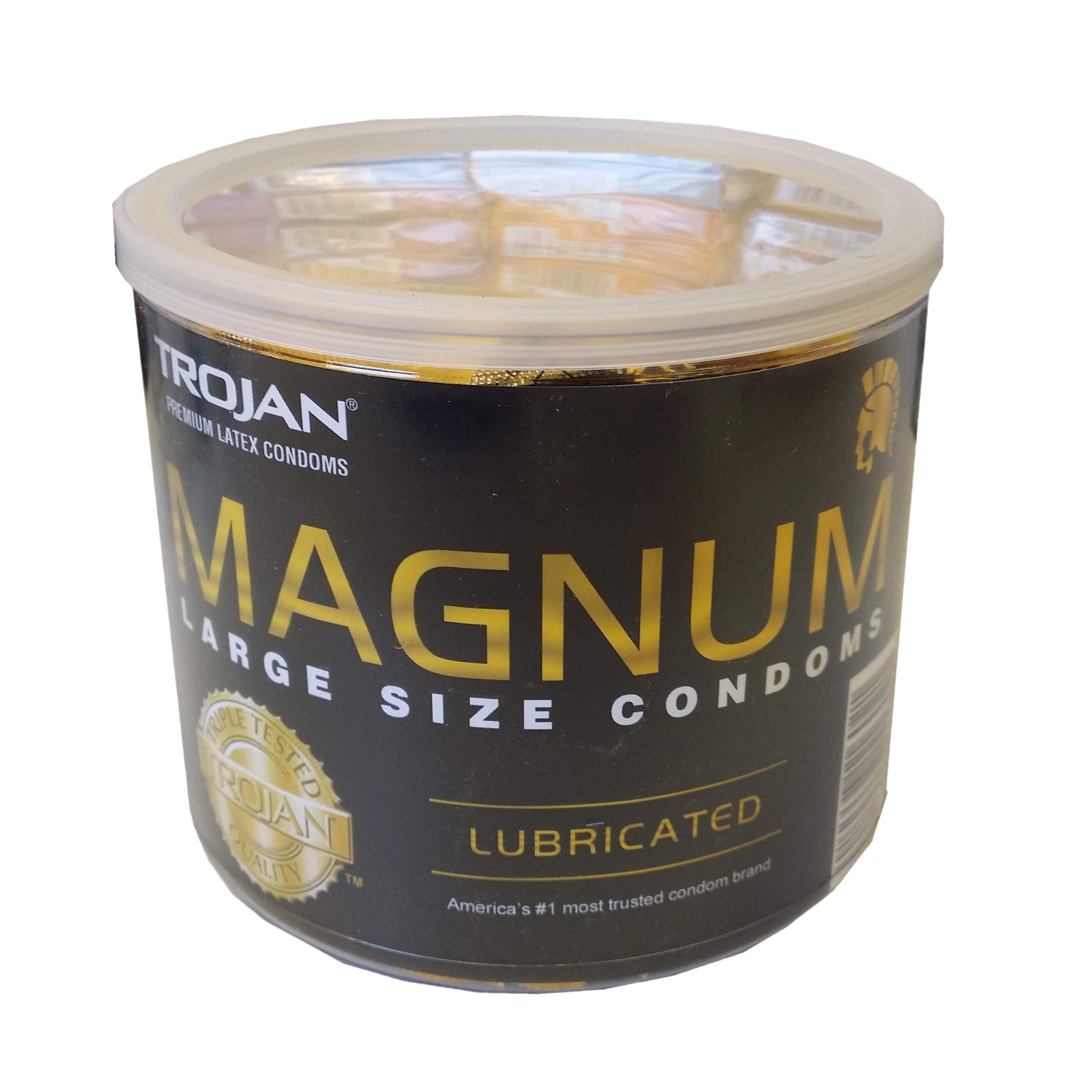 Trojan Condom Magnum 48Count Jar