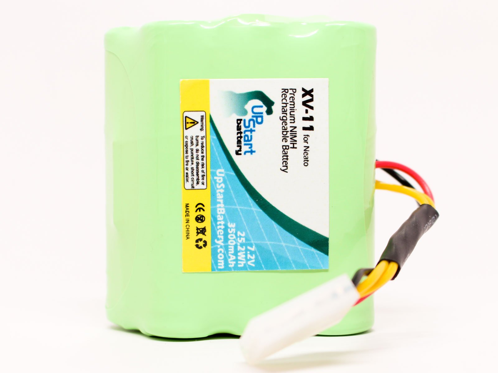 Replacement for Neato XV-21 Battery and Filter - Kit Includes Battery and 1 Filter (3500mAh 7.2V NI-MH)