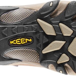 KEEN Men's Targhee 2 Mid Height Waterproof Hiking Boots, Shitake/Brindle, 10.5 Wide