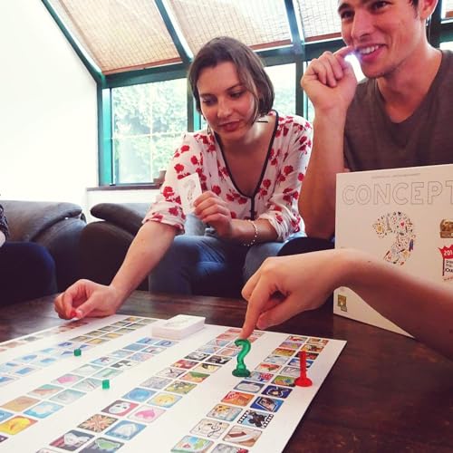 Concept Party Game | Award-Winning Board Game | Team-Based Guessing | Fun Family Game for Adults and Kids | Ages 10+ | 4-12+ Players | Average Playtime 40 Minutes | Made by Repos Production