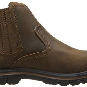 Skechers Men's Relaxed Fit Segment - Dorton Boot,Dark Brown,10.5 M US