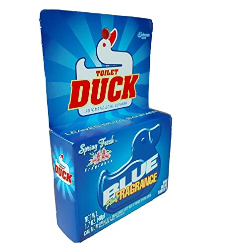 Toilet Duck Automatic Blue Single - 1.7 oz - 3 pk