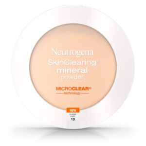 neutrogena skinclearing mineral powder, classic ivory 10, 0.38 ounce (pack of 2)