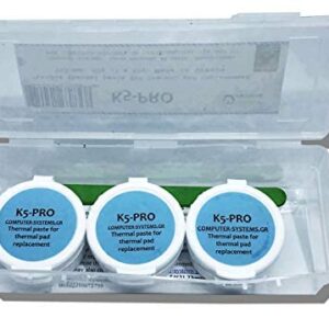 K5 PRO Viscous Thermal Paste for Thermal pad Replacement 60g 3X20g Pack (iPhone, Apple iMac, Sony PS4 & PS3, Xbox, Acer Aspire etc)