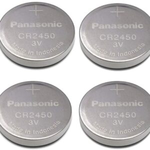 Panasonic Cr2450 Cr 2450 Lithium 3v Battery [ Pack of 4 ]