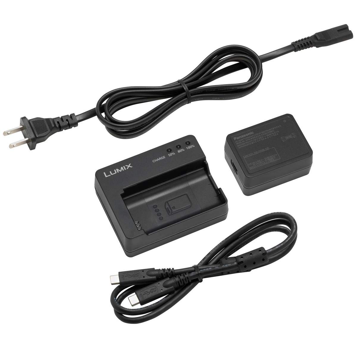 Panasonic LUMIX DMW-BTC14 Battery Charger for Panasonic LUMIX S Series DMW-BLJ31 Batteries