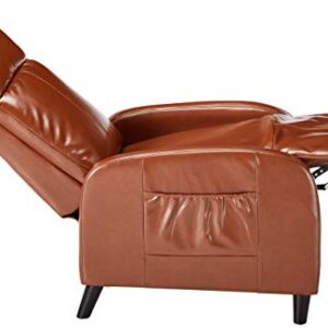 Christopher Knight Home Trenton Hazelnut Brown Leather Recliner