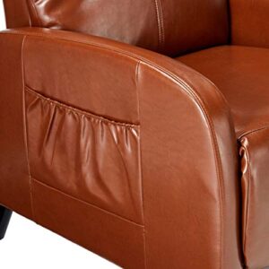 Christopher Knight Home Trenton Hazelnut Brown Leather Recliner