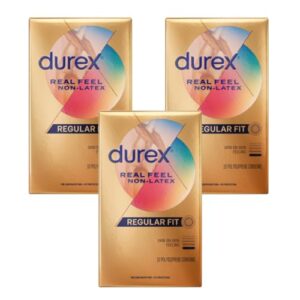 durex avanti bare real feel condoms, non latex lubricated condoms for men with natural skin on skin feeling, fsa & hsa eligible, 10 count (pack of 3)