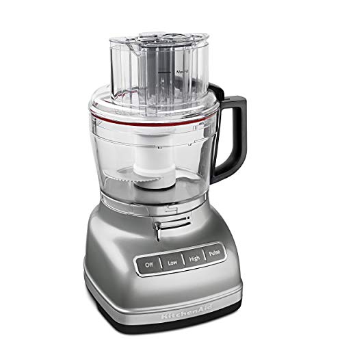 KitchenAid KFP1133CU 11-Cup Food Processor with ExactSlice System - Contour Silver