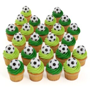 soccer 24 cupcake toppers