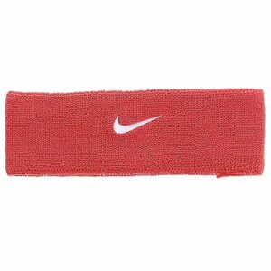 nike dri-fit home & away headband (one size fits most, varsity red/white)