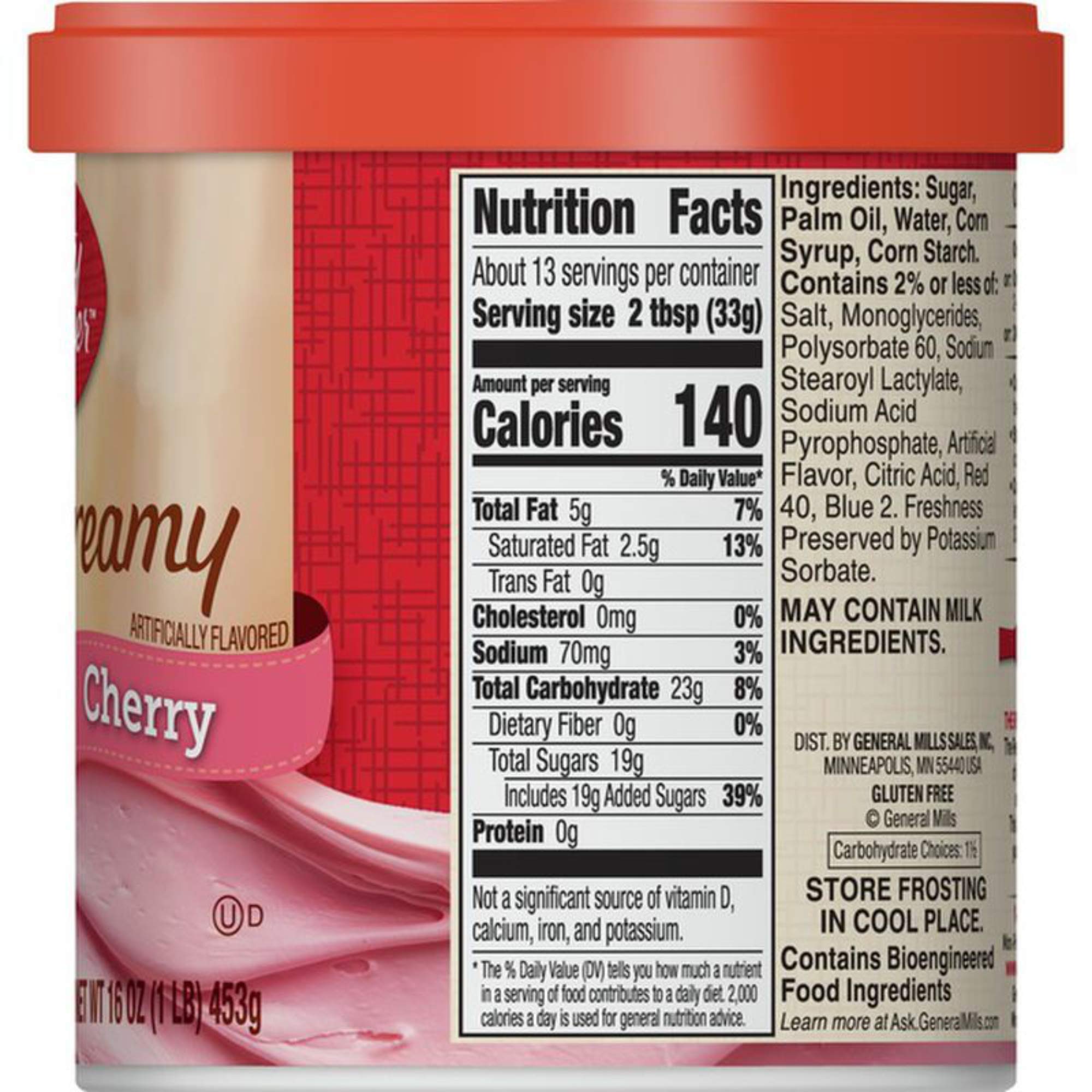 Betty Crocker Cherry Chip Cake Mix and Cherry Frosting Bundle - 2 of Each