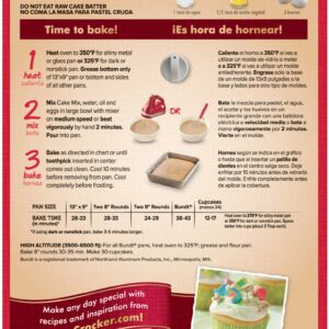 Betty Crocker Cherry Chip Cake Mix and Cherry Frosting Bundle - 2 of Each