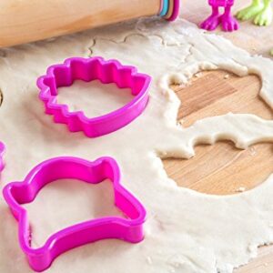 Bakelicious Monster Cookie Cutters and Feet Set, 29-Piece