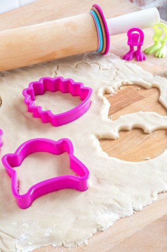 Bakelicious Monster Cookie Cutters and Feet Set, 29-Piece