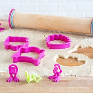 Bakelicious Monster Cookie Cutters and Feet Set, 29-Piece