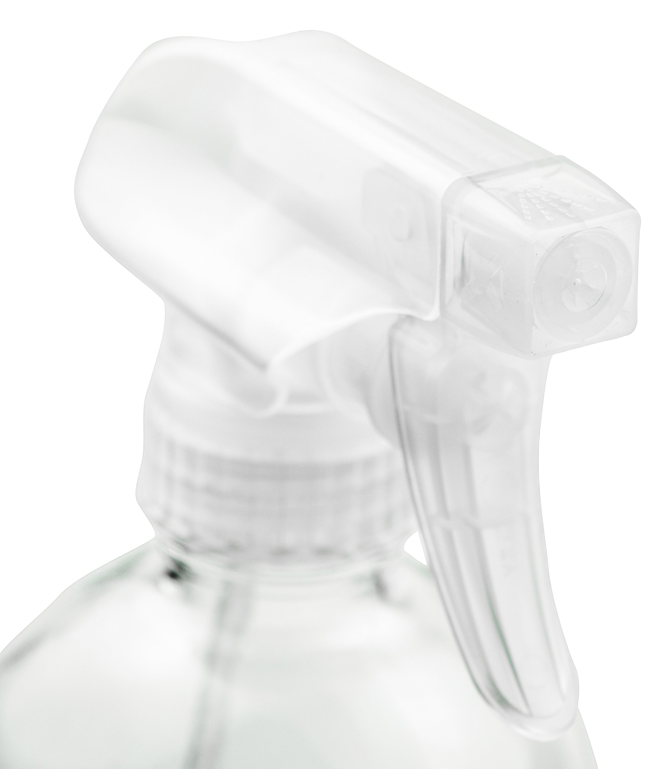 Glass Spray Bottle - Empty Refillable 16 oz Container is Great for Essential Oils, Cleaning Products, Homemade Cleaners, Aromatherapy, Misting Plants with Water, and Vinegar Mixtures for Cleaning