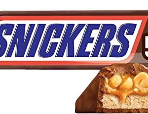 Snickers Bar with Caramel and Roasted Peanuts Chocolate Covered, 24 bars x50g (1200g)