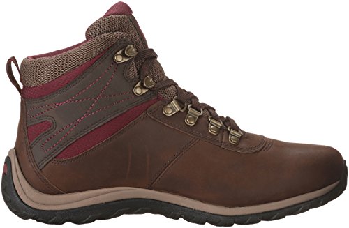 Timberland womens Norwood Mid Waterproof Hiking Boot, Dark Brown, 8.5 US