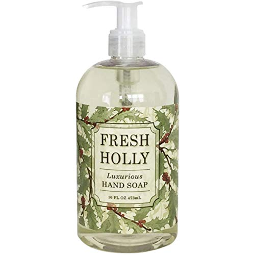 Greenwich Bay FRESH HOLLY Hand Soap Enriched with Shea Butter and Eucalyptus Oil 16 oz.