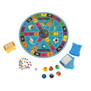 Hasbro Gaming Trivial Pursuit Game: Family Edition Board Game, Family Trivia Games for Adults and Kids, 2+ Players, Ages 8+ (Amazon Exclusive)