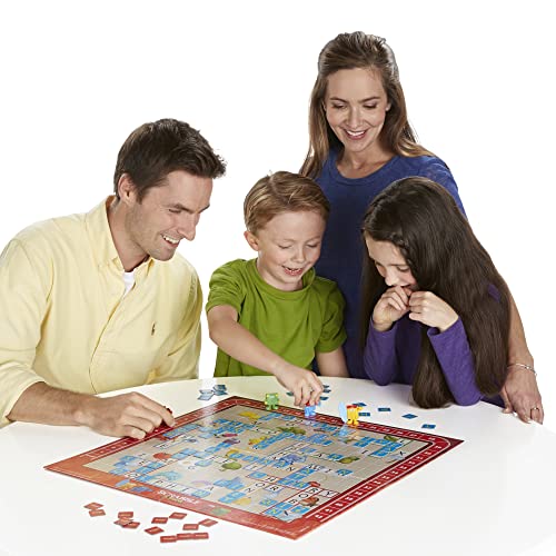 Hasbro Gaming Scrabble Junior Game, Family Educational Board Game for Kids, 2-4 Players, 5+ Years