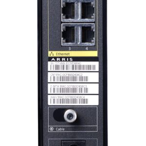 ARRIS DOCSIS 3.0 Residential Gateway with 802.11n/ 4 GigaPort Router/ 2-Voice Lines Certified with Comcast (TG862G-CT)